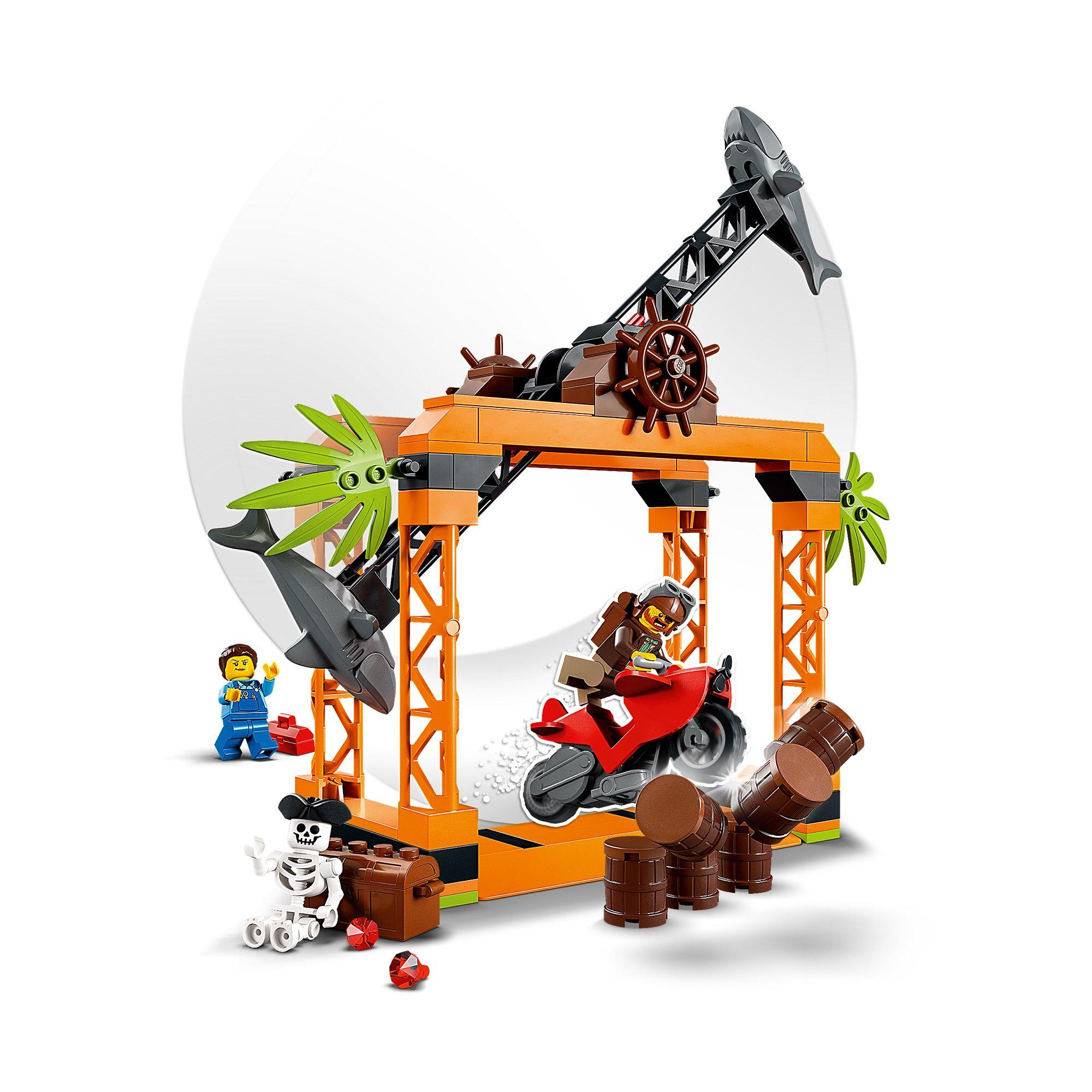 LEGO®  60342 Haiangriff-Stuntchallenge 