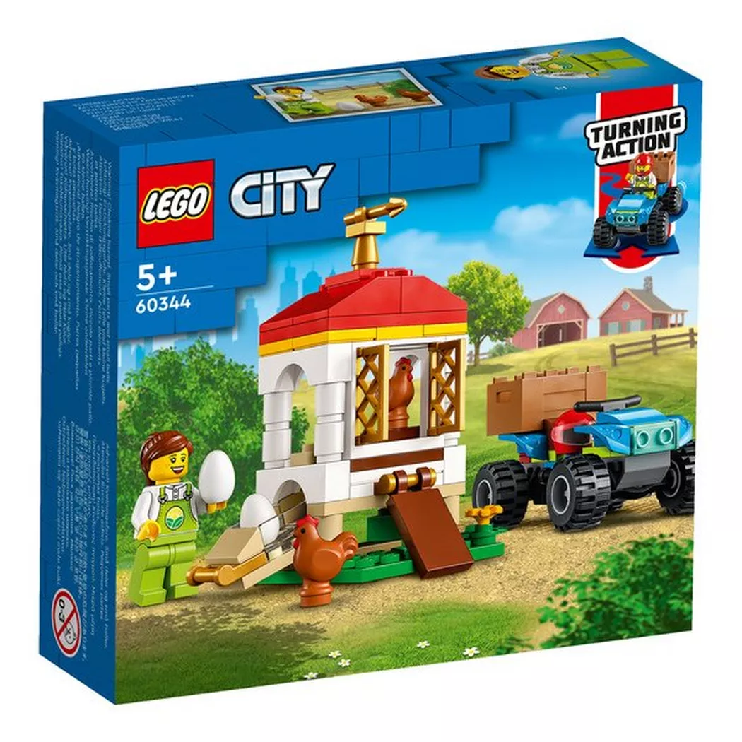 LEGO® - 60344 Hühnerstall, Multicolor