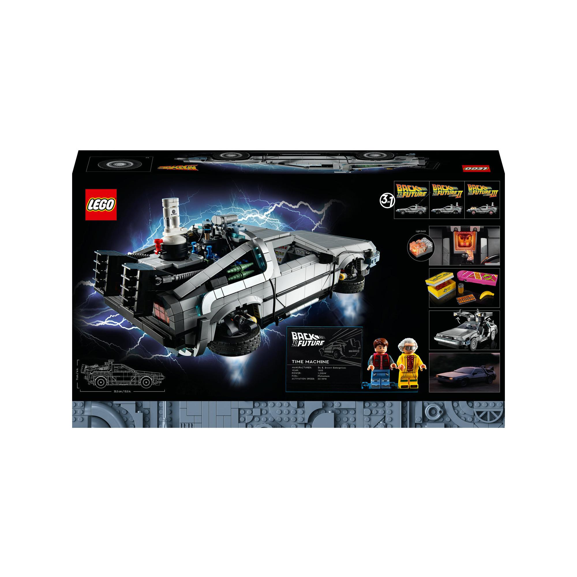 LEGO®  10300 Macchina del tempo Ritorno al futuro 