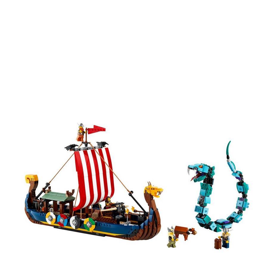 LEGO®  31132 Wikingerschiff mit Midgardschlange 