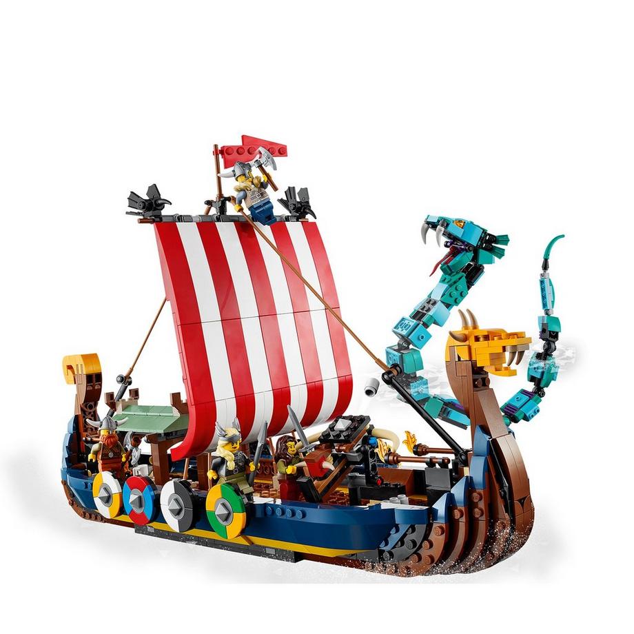 LEGO®  31132 Wikingerschiff mit Midgardschlange 