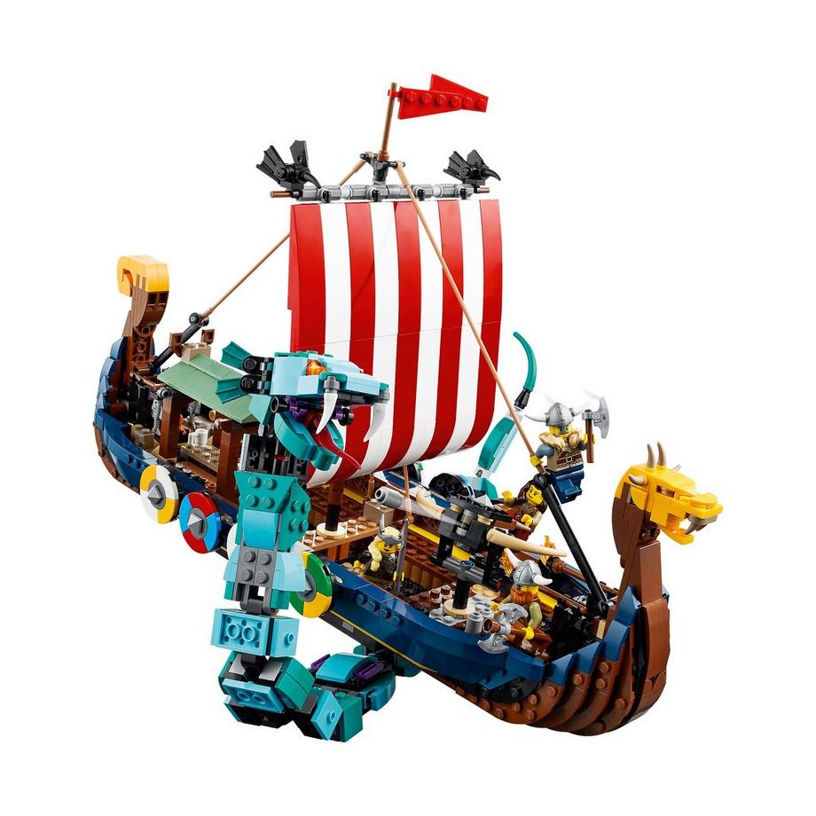 LEGO®  31132 Wikingerschiff mit Midgardschlange 