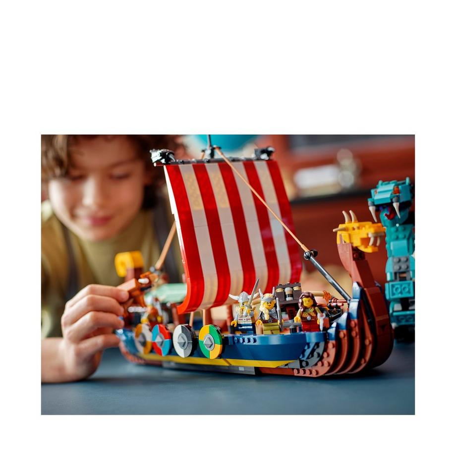 LEGO®  31132 Wikingerschiff mit Midgardschlange 