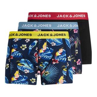 JACK & JONES JACFLOWER BIRD TRUNKS 3PACK Lot de 3 boxers 