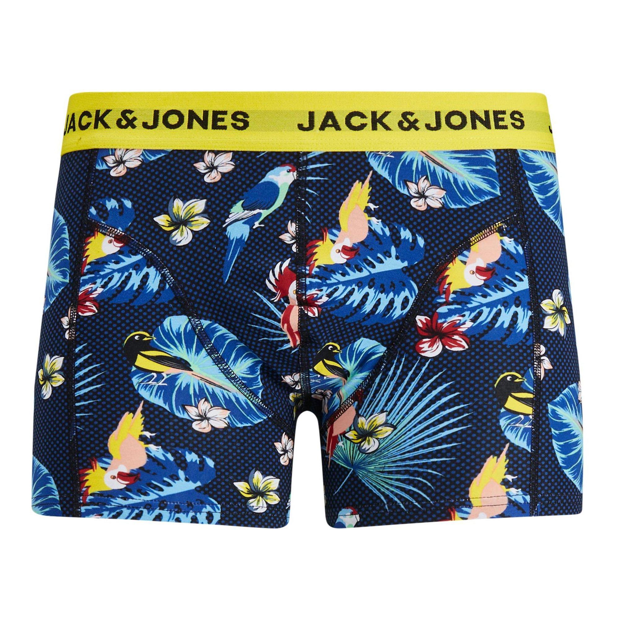 JACK & JONES JACFLOWER BIRD TRUNKS 3PACK Triopack, Pantys 
