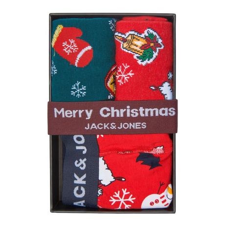 JACK & JONES JACTOMXMAS GIFTBOX Multipack, shortys 