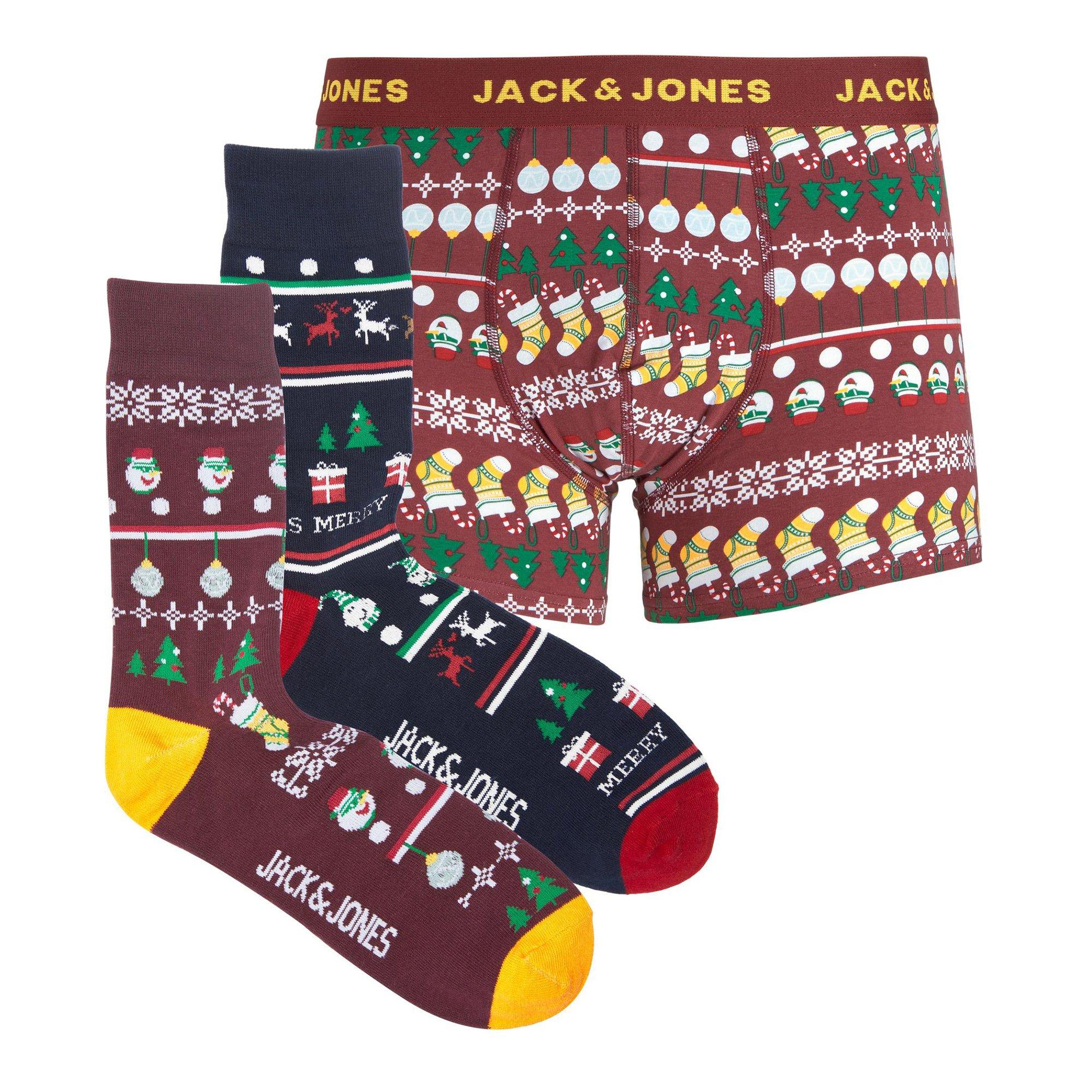 JACK & JONES JACJINGLE GIFTBOX Multipack, shortys 