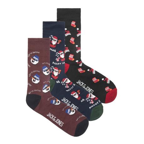 JACK & JONES JACSANTA SOCKS GIFTBOX Multipack,Socken Waden 