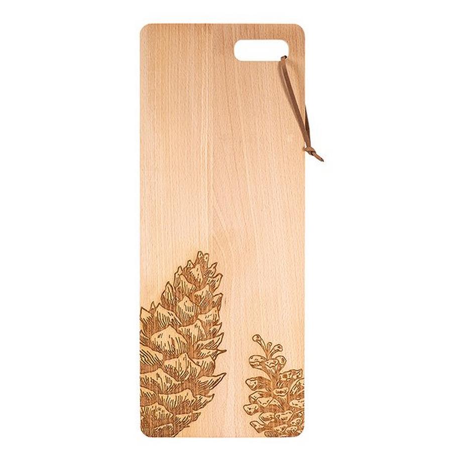 Kadastar Planche à découper Pomme de pin 