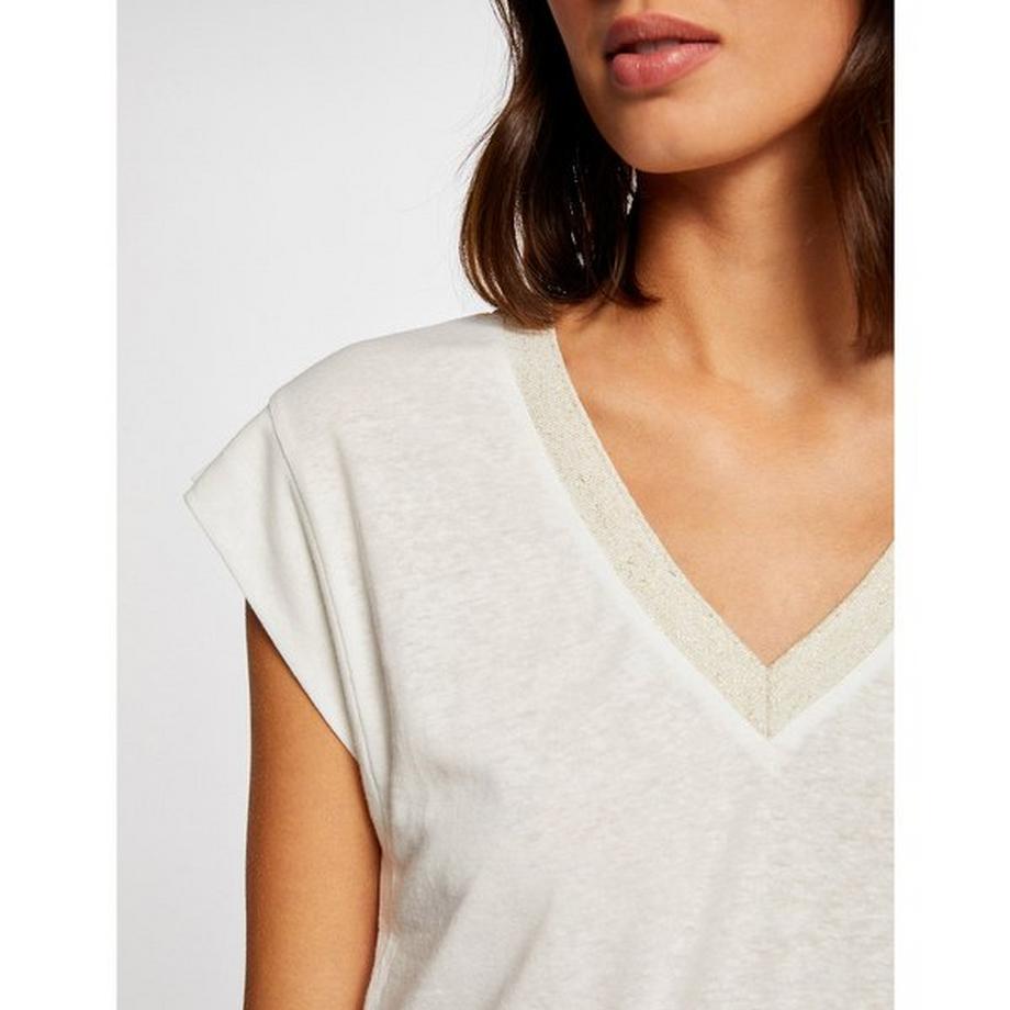 MORGAN V-Ausschnitt T-Shirt  