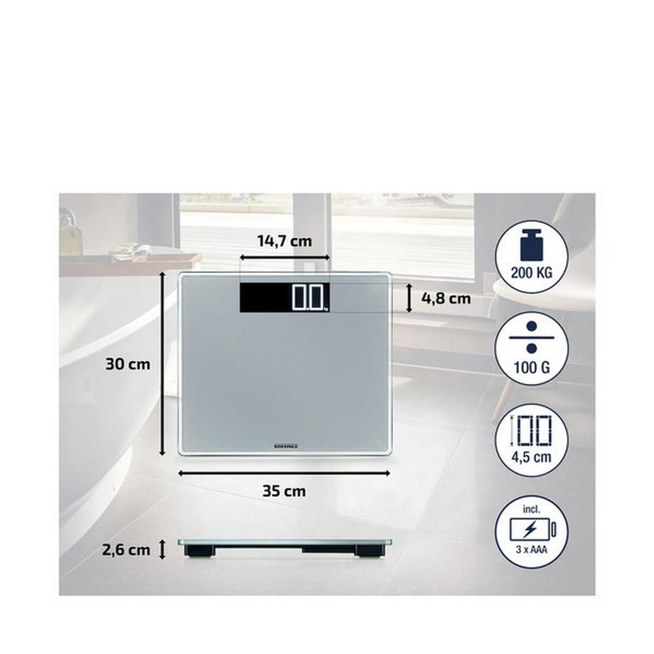 SOEHNLE Pèse-personne Style Comfort 600 