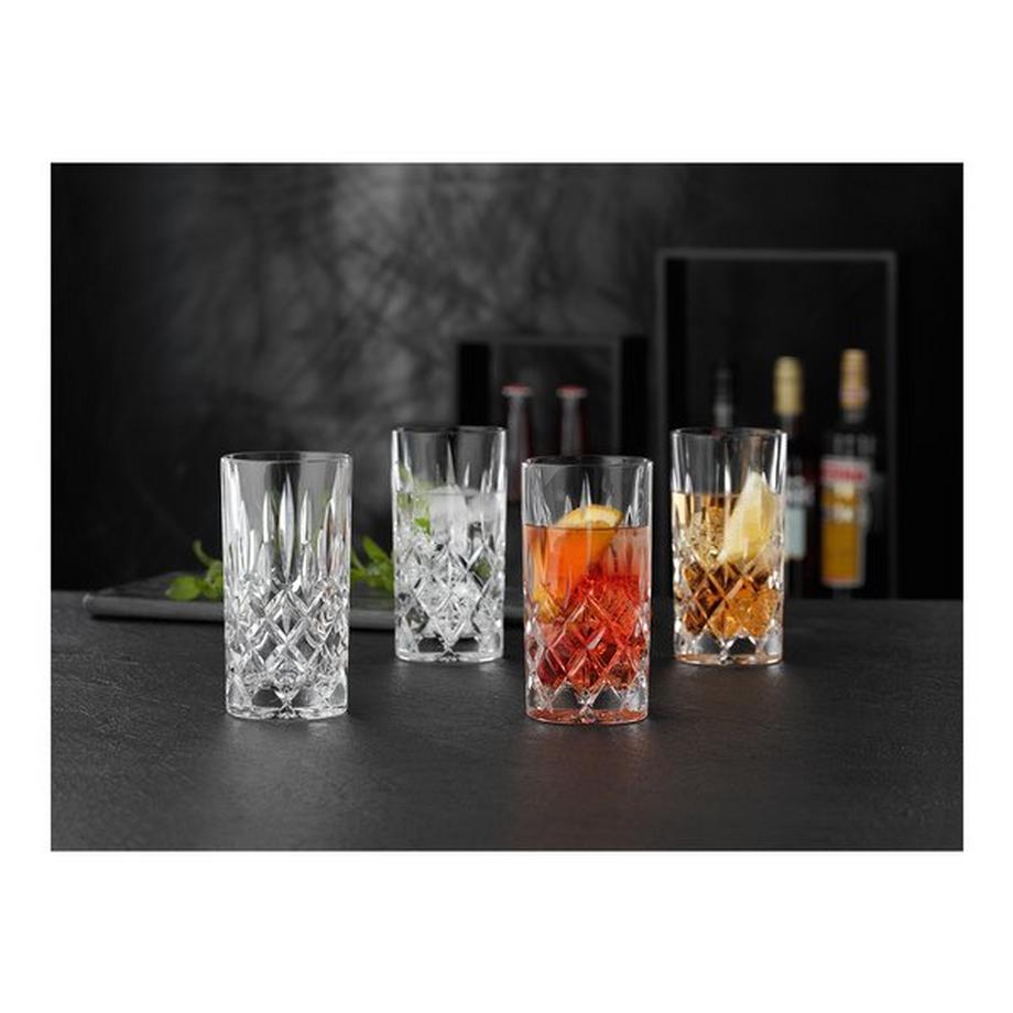 Nachtmann Longdrinkglas, 4 Stück Noblesse 