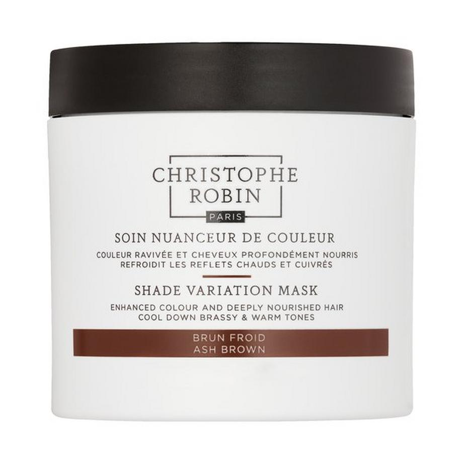 Christophe Robin  Cool brown color shader Maschera per capelli 