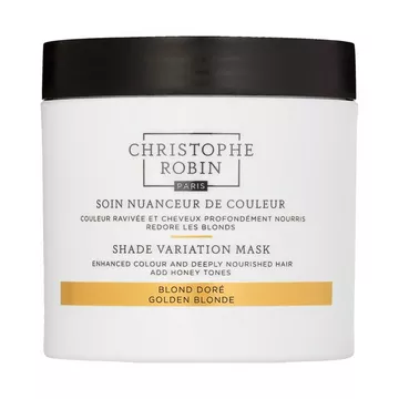 Farbnuancierende Pflege für Goldblond Haarmaske