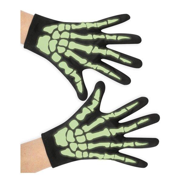 Image of Skeletthandschuhe Black