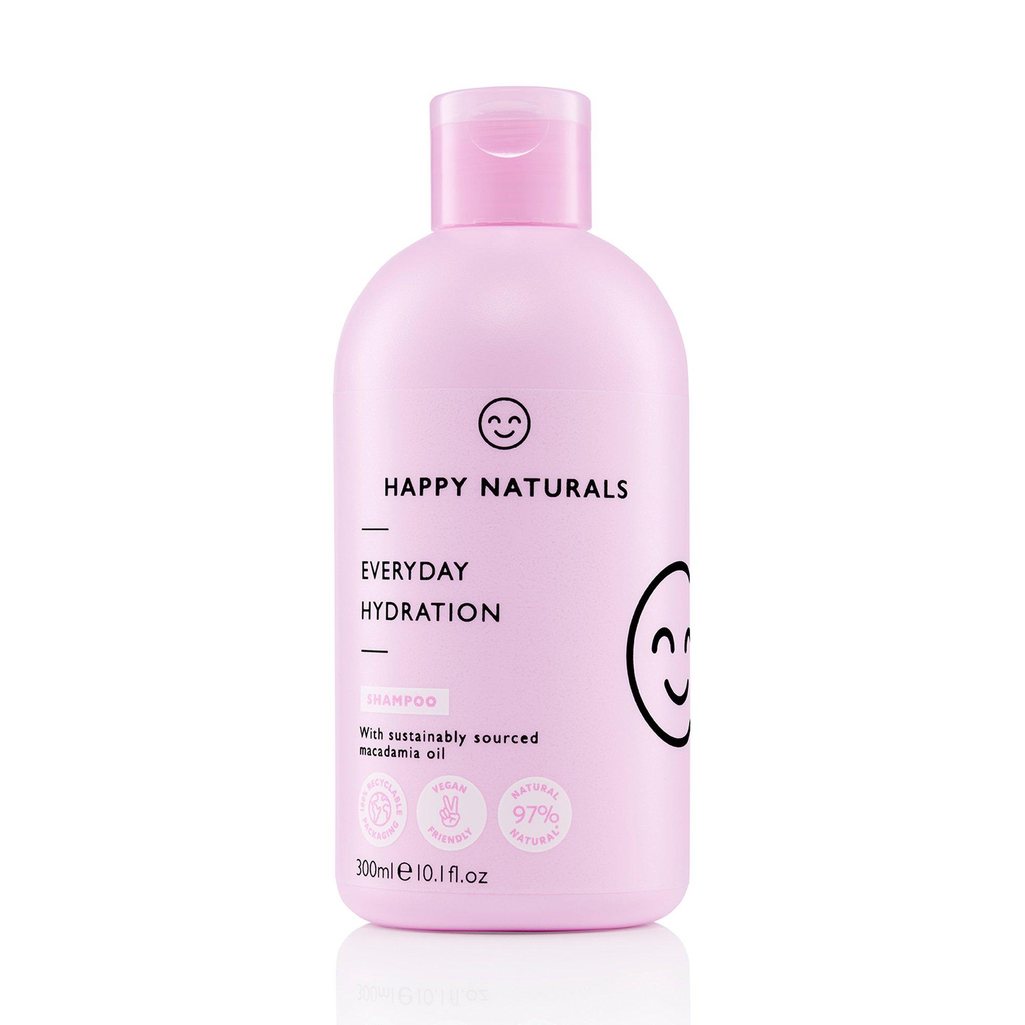 Image of Happy Naturals Shampoo für tägliche Feuchtigkeitspflege - 300ml