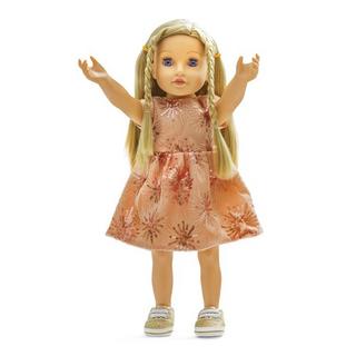 Heless  Puppen-Glitzerkleid "Rosé Gold" 