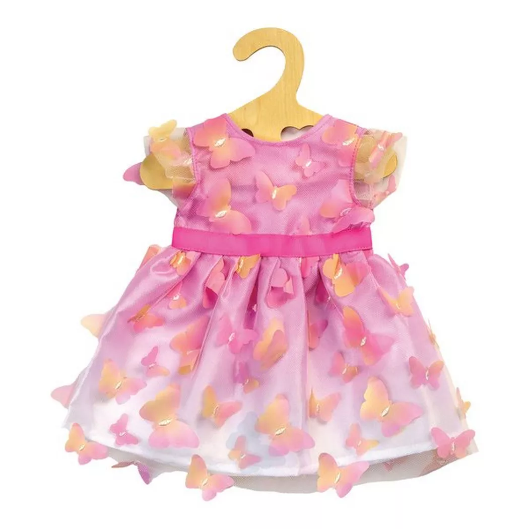 Heless - "Puppen-Kleid ""Miss Butterfly""", 28-35cm, Rosa