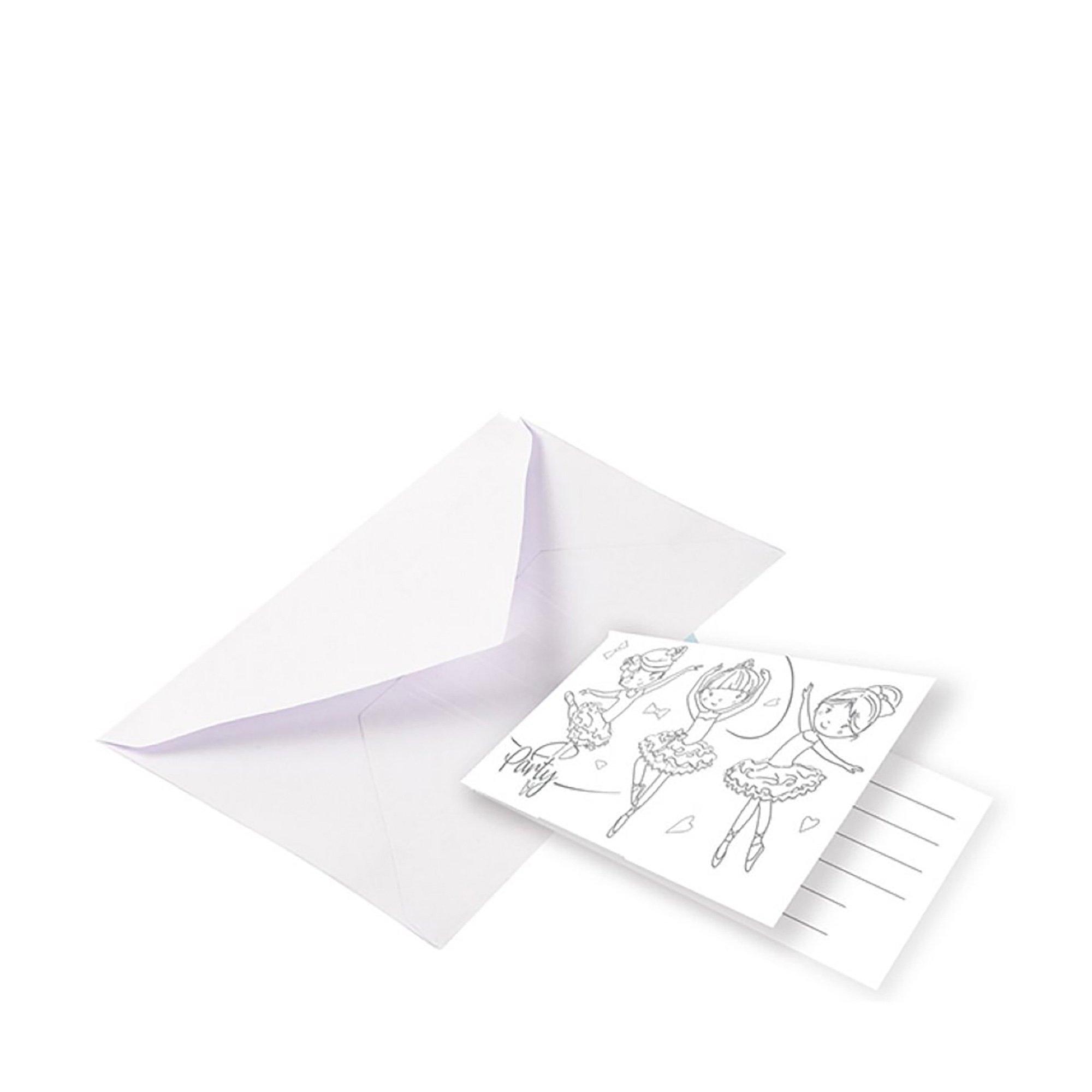 Image of Einladungskarten Little Dancer Multicolor