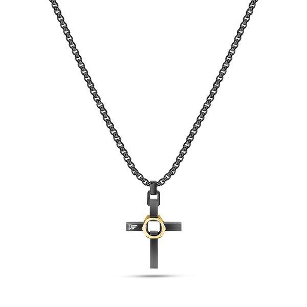 Police CROSSED OUT Collier avec pendentif 