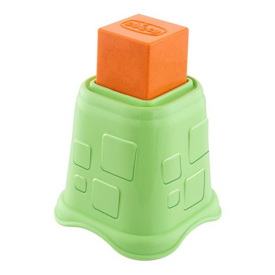 Chicco  Cubes à empiler 2 en 1 - ECO+ 