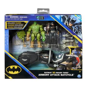 Batman vs. Swamp Thing - Armory Attack Batcycle