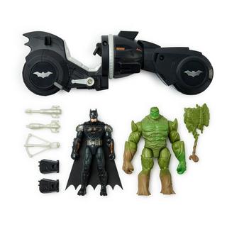 DC COMICS  Batman vs. Swamp Thing - Armory Attack Batcycle 