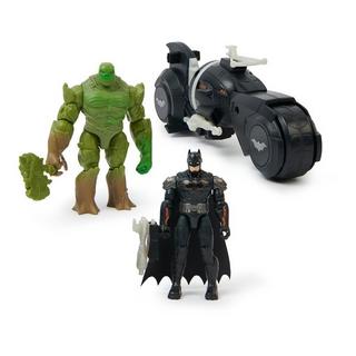 DC COMICS  Batman vs. Swamp Thing - Armory Attack Batcycle 