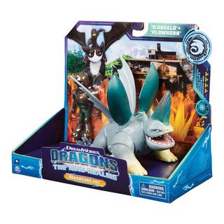 Spin Master  DreamWorks Dragons "Les 9 Mondes" - Set d'Aventure, figurine de dragon et de cavalier, assortiment aléatoire 