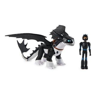 Spin Master  DreamWorks Dragons "Les 9 Mondes" - Set d'Aventure, figurine de dragon et de cavalier, assortiment aléatoire 