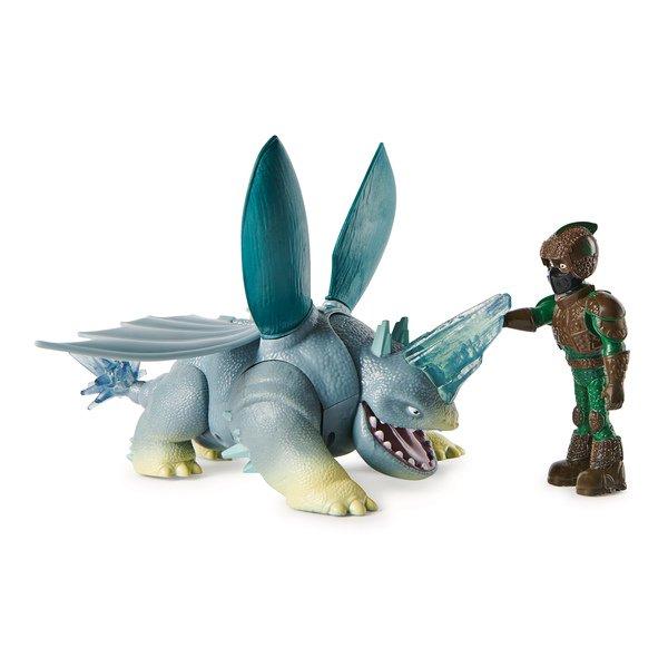 Spin Master  DreamWorks Dragons "Les 9 Mondes" - Set d'Aventure, figurine de dragon et de cavalier, assortiment aléatoire 