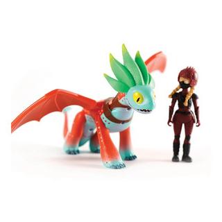 Spin Master  DreamWorks Dragons "Les 9 Mondes" - Set d'Aventure, figurine de dragon et de cavalier, assortiment aléatoire 