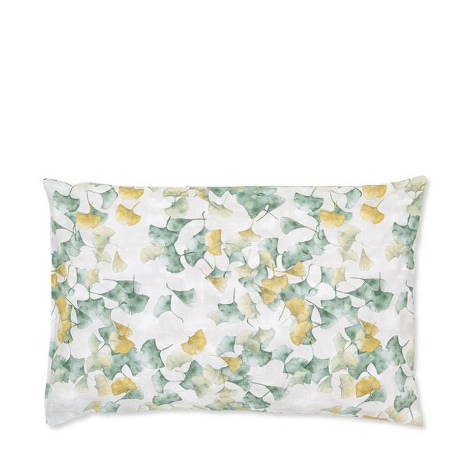 FAZZINI Ginkolo Housse de coussin motif Ginkgo  
