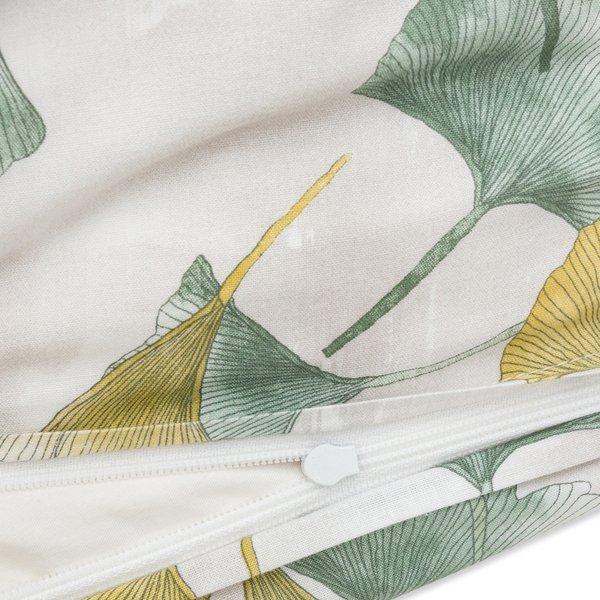 FAZZINI Ginkolo Motif Ginkgo Taie d'oreiller  