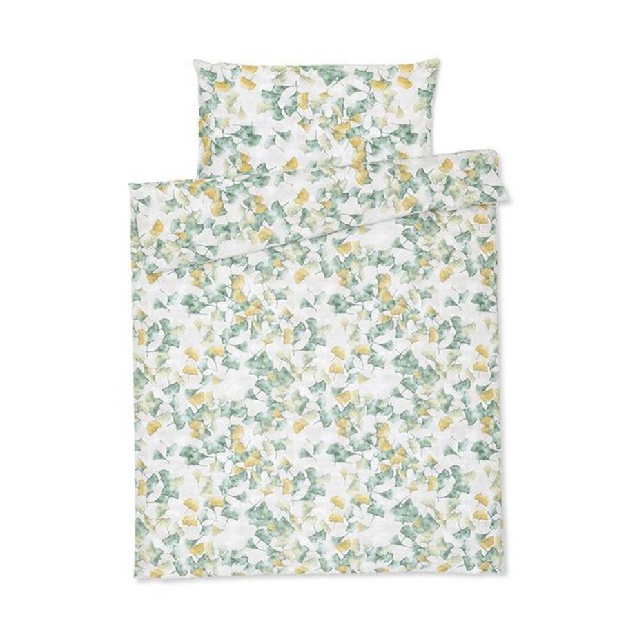 FAZZINI Ginkolo Housse de coussin motif Ginkgo  