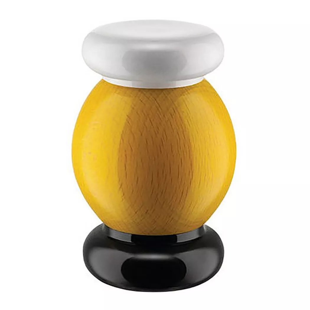 Alessi Salt-Pepper Castor Yellow