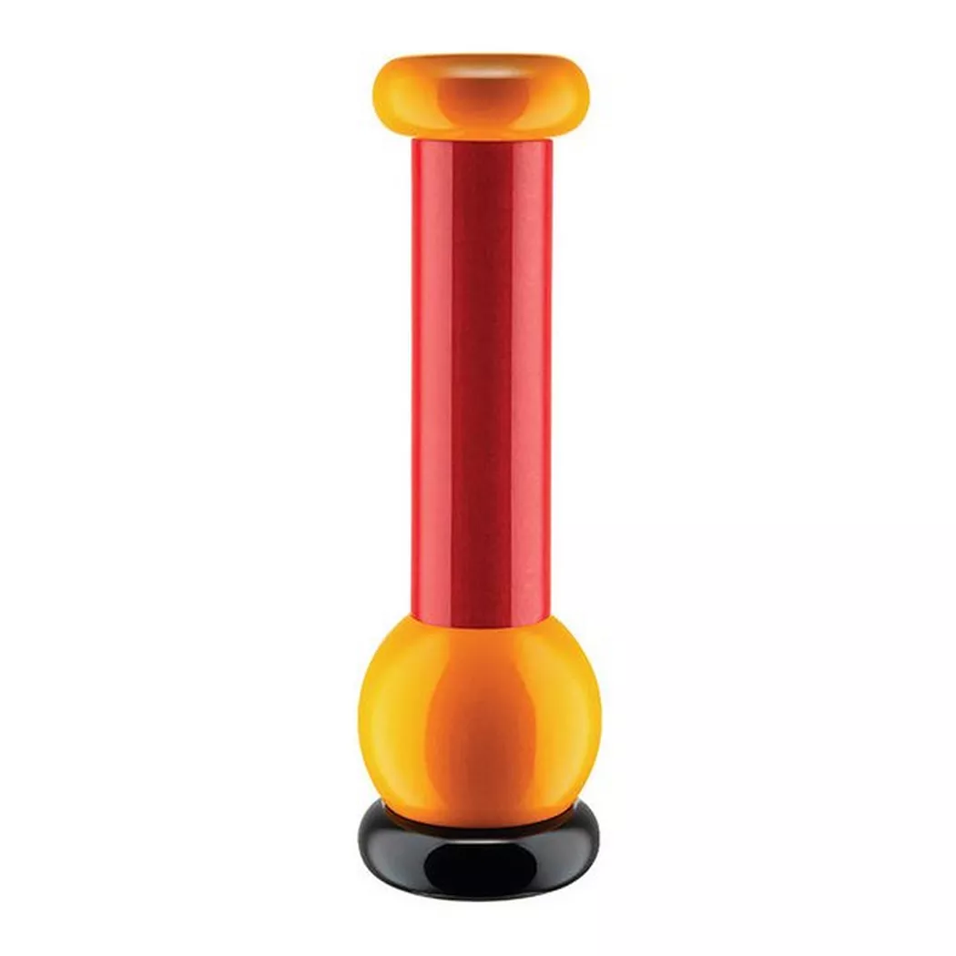 Alessi Wood Pepper Mill Yellow