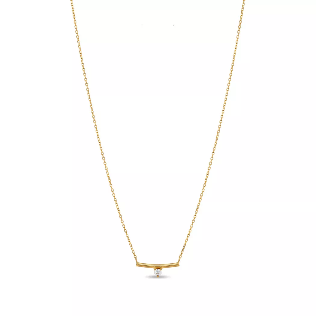 Studio Marquise - Halskette, 45cm, Gelbgold 3