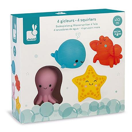 Janod  4 animaux de la mer 