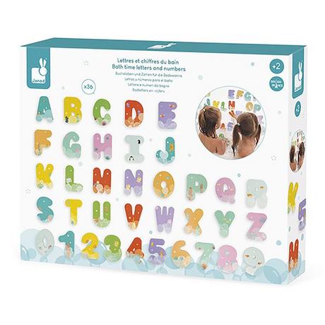 Janod  Letters et chiffres du bain 