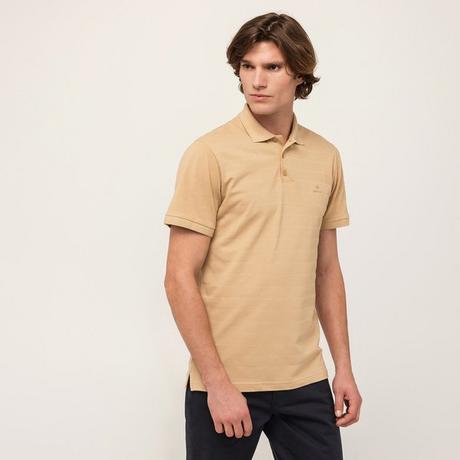 GANT D1. TONAL STRIPE SS RUGGER Poloshirt, kurzarm 