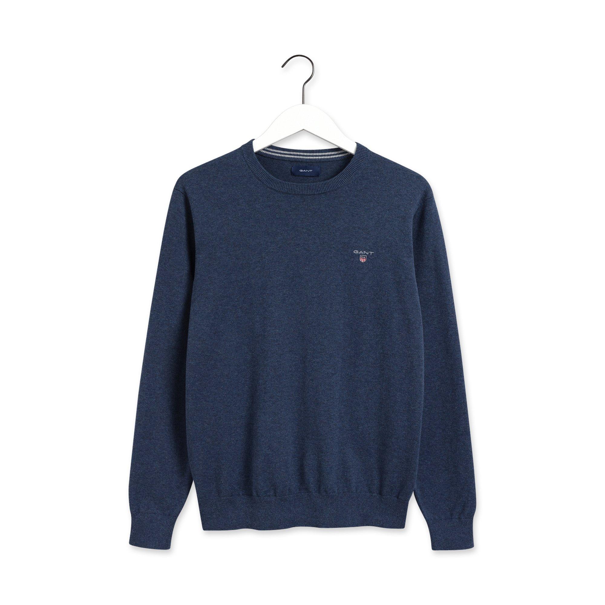 Pull GANT En Coton Taille XL - Occasion Très Bon état - Couleur Bleu/rouge
