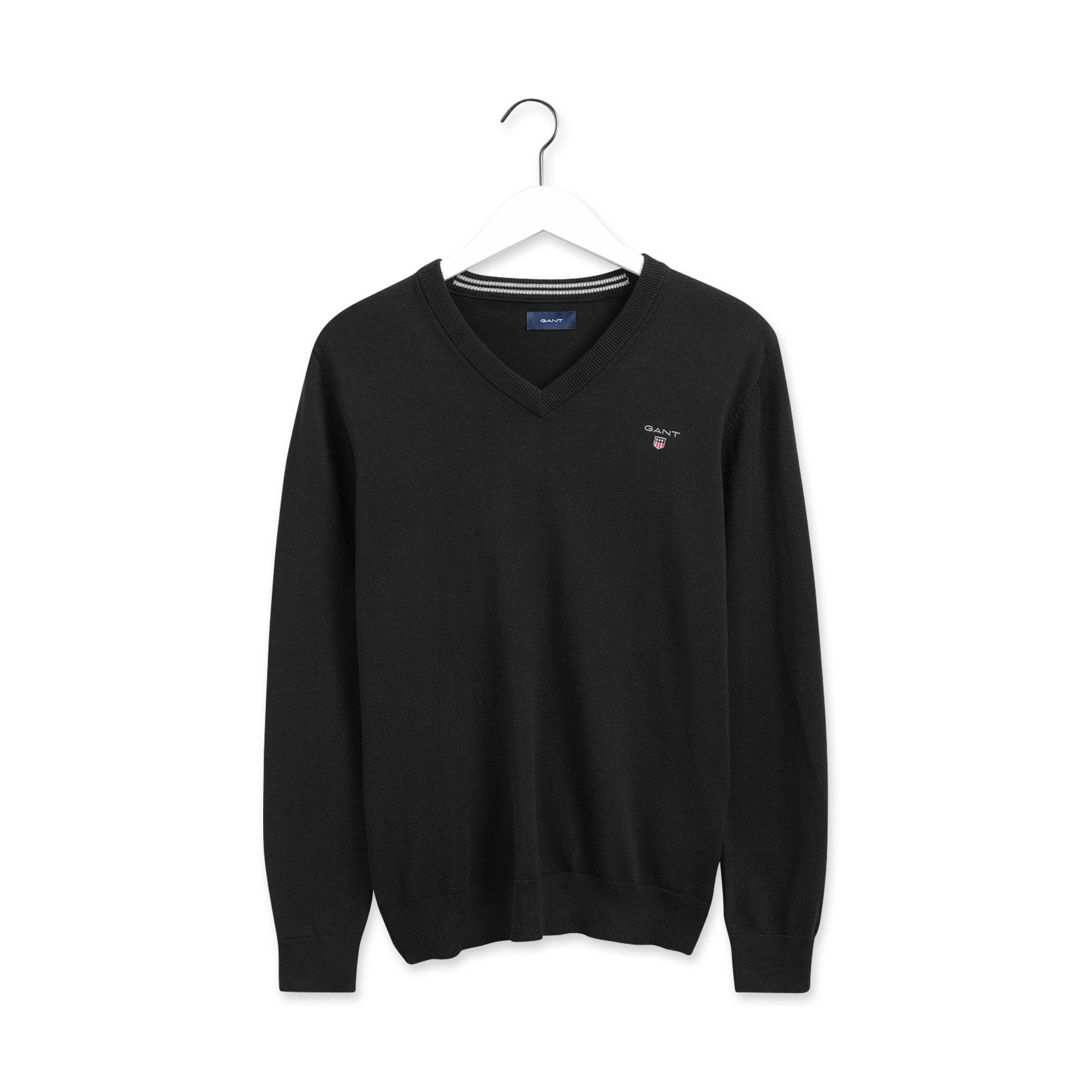 GANT CLASSIC COTTON V-NECK Pullover, V-Neck 