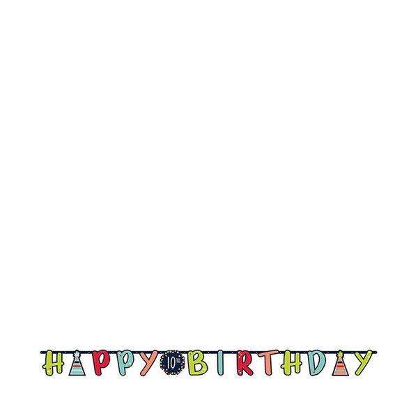 Image of Partykette Happy Birthday Multicolor