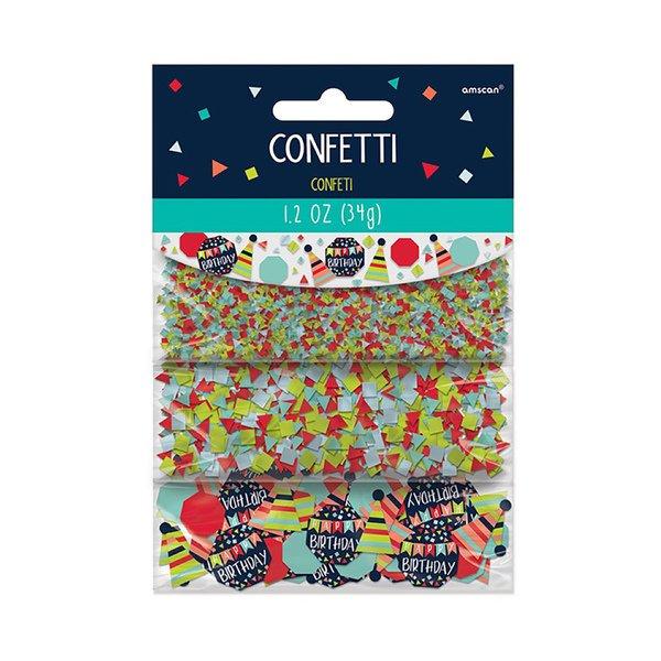 Image of Konfetti Happy Birthday Unisex Multicolor