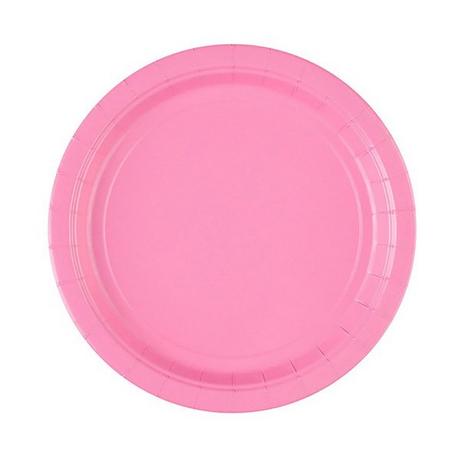 amscan  Piatto di cartone rosso 