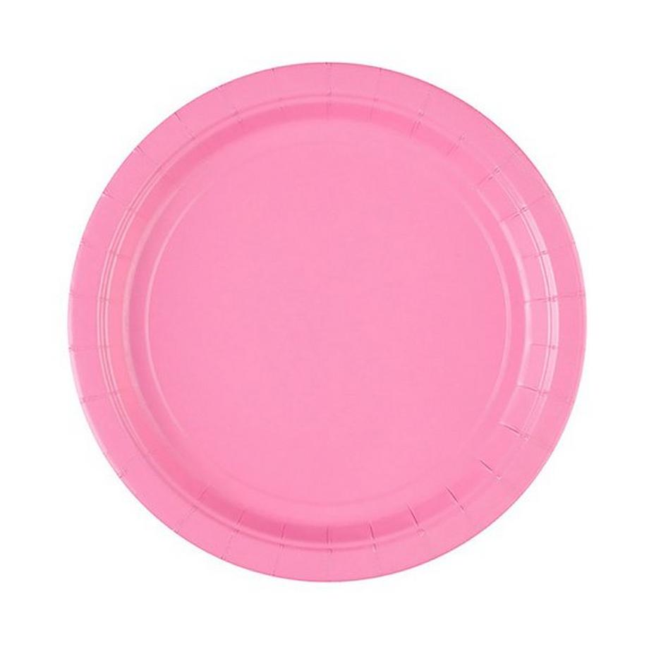 Piatto di cartone rosso