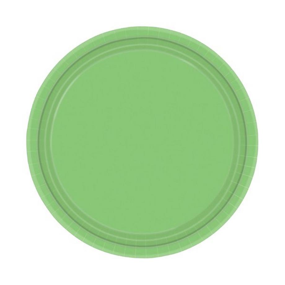 amscan  Assiette en carton rouge 