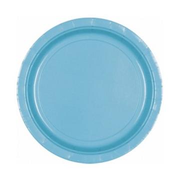 Piatto di cartone rosso