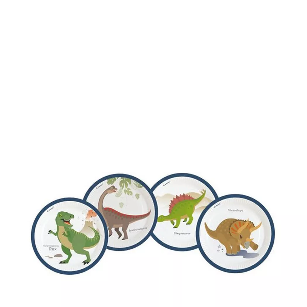 Riethmüller - Teller Happy Dinosaur, Multicolor